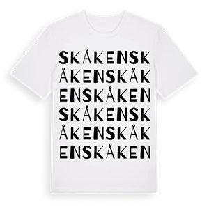 Skåken ordlek t-shirt – ekologisk bomull t-shirt från PinShirt