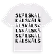 Skål ordlek t-shirt
