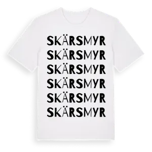 Skärsmyr ordlek t-shirt – ekologisk bomull t-shirt från Pinshirt