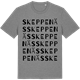 Mid Heather Gray t-shirt med Skeppenäs ordlek t-shirt