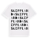 Skepplanda ordlek t-shirt