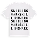 Skillingmark ordlek t-shirt