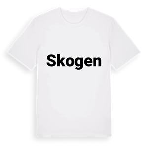 Skogen fetstil t-shirt – ekologisk bomull t-shirt från PinShirt