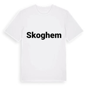 Skoghem fetstil t-shirt – ekologisk bomull t-shirt från PinShirt