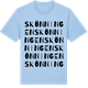 Blue Soul t-shirt med Skönningen ordlek t-shirt