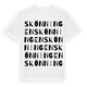 Skönningen ordlek t-shirt