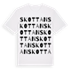 Skottan ordlek t-shirt