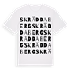 Skräddaberg ordlek t-shirt