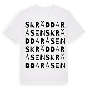 Skräddaråsen ordlek t-shirt – ekologisk bomull t-shirt från Pinshirt