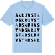 Blue Soul t-shirt med Skruvstad ordlek t-shirt