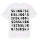 Skuggåsen ordlek t-shirt