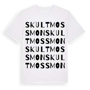 Skultmossmon ordlek t-shirt – ekologisk bomull t-shirt från PinShirt