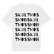 Skultmossmon ordlek t-shirt