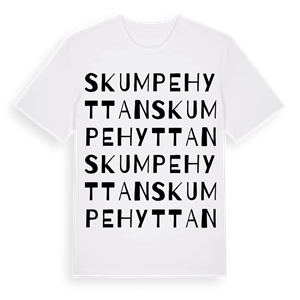Skumpehyttan ordlek t-shirt – ekologisk bomull t-shirt från PinShirt