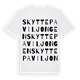 Skyttepaviljongen ordlek t-shirt