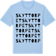 Blue Soul t-shirt med Skyttorpet ordlek t-shirt