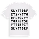 Skyttorpet ordlek t-shirt