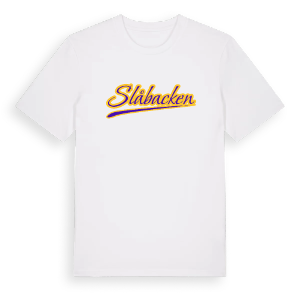 Slåbacken baseball t-shirt – ekologisk bomull t-shirt från PinShirt