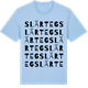 Blue Soul t-shirt med Slärteg ordlek t-shirt