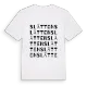 Slätten ordlek t-shirt