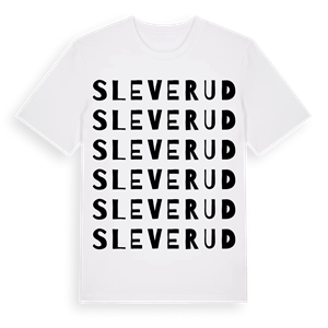 Sleverud ordlek t-shirt – ekologisk bomull t-shirt från Pinshirt