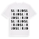 Slirud ordlek t-shirt