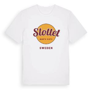 Slottet cirkel t-shirt – ekologisk bomull t-shirt från PinShirt