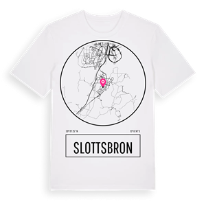 Slottsbron t-shirt – ekologisk bomull t-shirt från Pinshirt