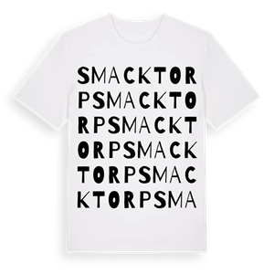 Smacktorp ordlek t-shirt – ekologisk bomull t-shirt från PinShirt
