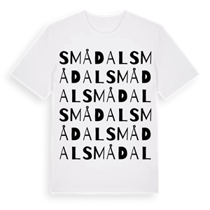 Smådal ordlek t-shirt – ekologisk bomull t-shirt från Pinshirt