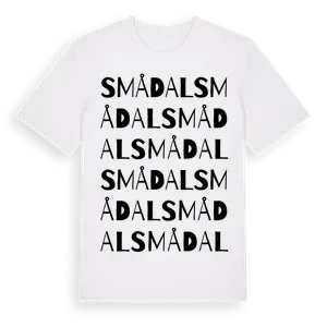 Smådal ordlek t-shirt – ekologisk bomull t-shirt från Pinshirt