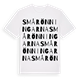 Smårönningarna ordlek t-shirt