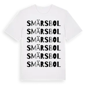 Smärsbol ordlek t-shirt – ekologisk bomull t-shirt från Pinshirt