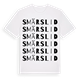 Smärslid ordlek t-shirt