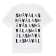 Småvåla ordlek t-shirt
