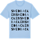 Blue Soul t-shirt med Smedbacken ordlek t-shirt
