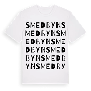 Smedbyn ordlek t-shirt – ekologisk bomull t-shirt från Pinshirt