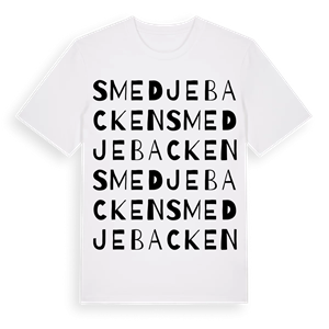 Smedjebacken ordlek t-shirt – ekologisk bomull t-shirt från PinShirt