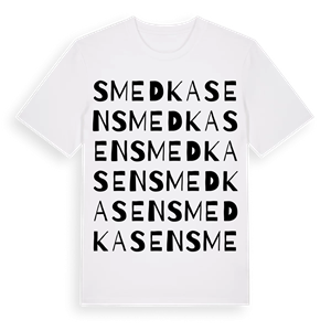 Smedkasen ordlek t-shirt – ekologisk bomull t-shirt från PinShirt