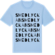 Blue Soul t-shirt med Smedlyckan ordlek t-shirt