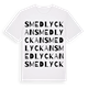 Smedlyckan ordlek t-shirt