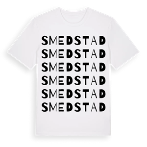 Smedstad ordlek t-shirt – ekologisk bomull t-shirt från Pinshirt