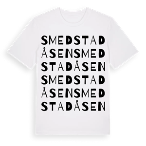 Smedstadåsen ordlek t-shirt – ekologisk bomull t-shirt från Pinshirt