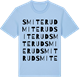 Blue Soul t-shirt med Smiterud ordlek t-shirt