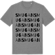 Mid Heather Gray t-shirt med Smugan ordlek t-shirt