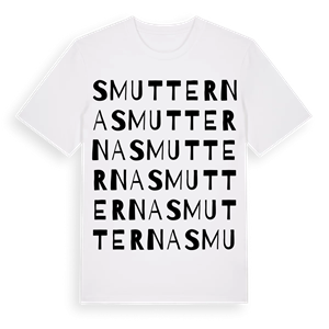 Smutterna ordlek t-shirt – ekologisk bomull t-shirt från Pinshirt