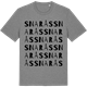 Mid Heather Gray t-shirt med Snarås ordlek t-shirt