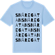 Blue Soul t-shirt med Snåregatan ordlek t-shirt