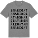 Mid Heather Gray t-shirt med Snåregatan ordlek t-shirt
