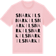 Pink Cotton t-shirt med Snarkil ordlek t-shirt